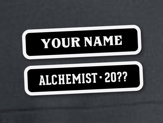 CHAOS Brew Club Name and Alchemist Patches