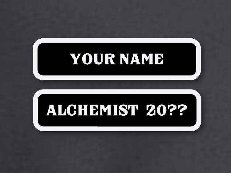 CHAOS Brew Club name and alchemist patches