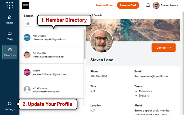 CHAOS-Tactic-Overview-Directory-Screen Tactic Directory Screen
