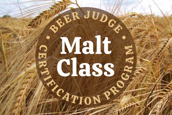 Beer Judge Certification Program Malt Class